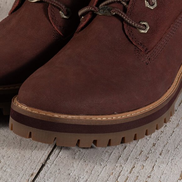 Timberland Courmayeur Valley 6" Boot Color Burgundy Size 11 B (M) - Picture 12 of 16